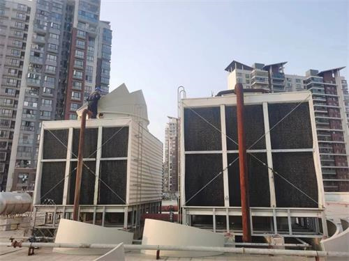 玻璃鋼冷卻塔是怎么工作的,圓形玻璃鋼冷卻塔填料