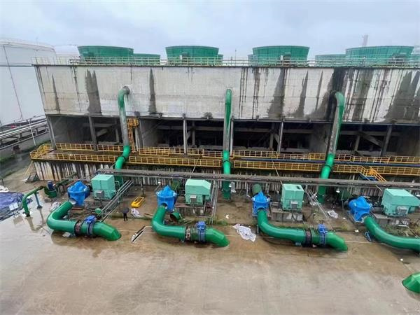 玻璃鋼冷卻塔是怎么工作的,圓形玻璃鋼冷卻塔填料