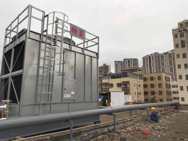 圓形冷卻塔是如何做到不耗電也能降溫的,圓形冷卻塔工作原理
